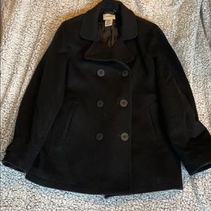 Wool pea coat